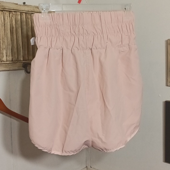 cotton candy high waisted athletic shorts - Picture 5 of 5